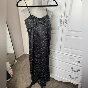 Zara Black and White Polka Dot Chemise